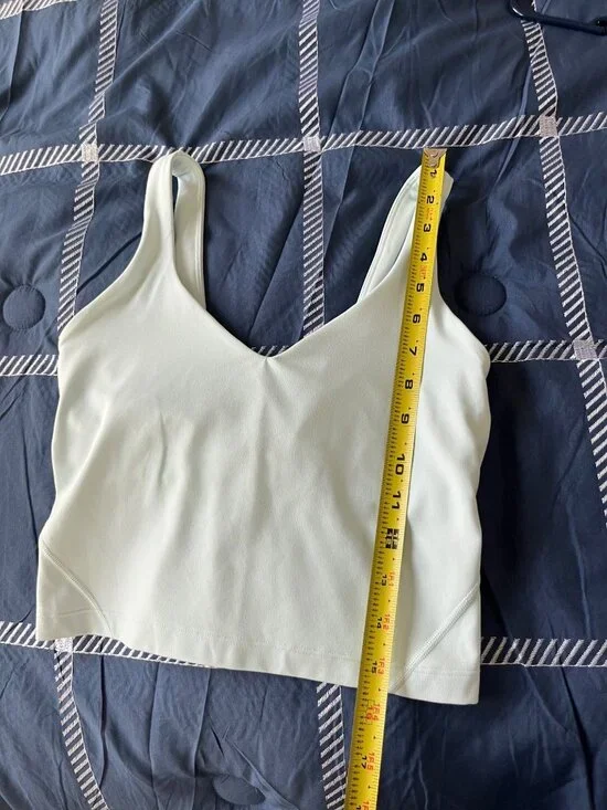 Lululemon Align Tank Top *Light Support Mint Breeze Blue Tank Top Size 4 - Picture 7 of 8